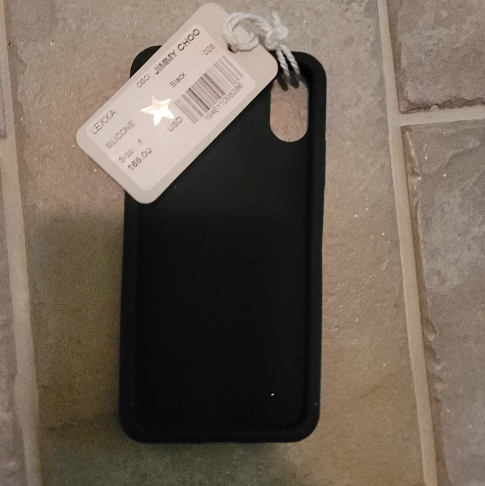 Jimmy Choo iPhone X Case in Black homeopatiagenomica.com.br